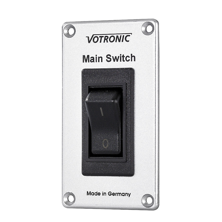 Votronic hoofdschakelaar-paneel 20 A met zekeringautomaat - 1295