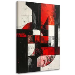 LEINWANDBILD 3D und geometrisch 80x120cm