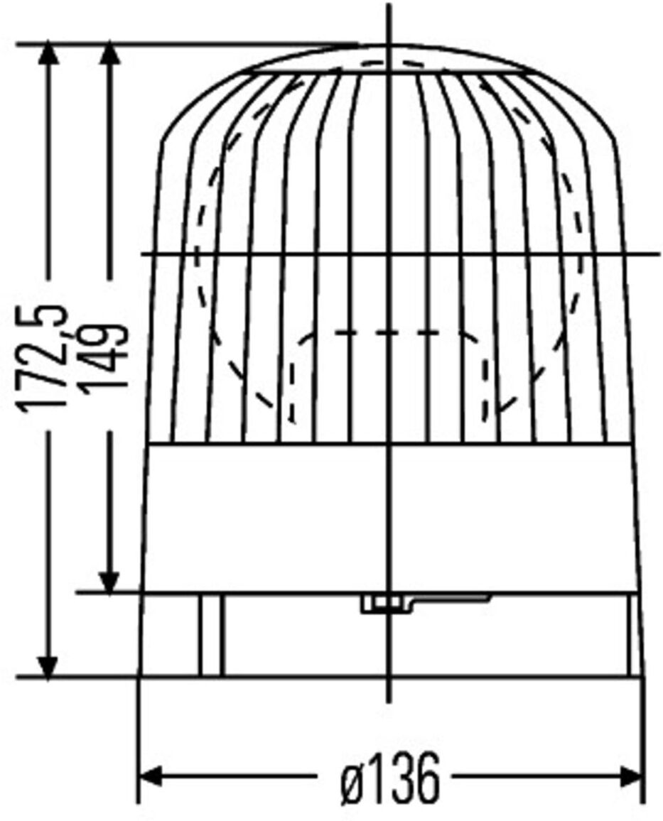 Hella Faro rotante 2RL 007 552-011