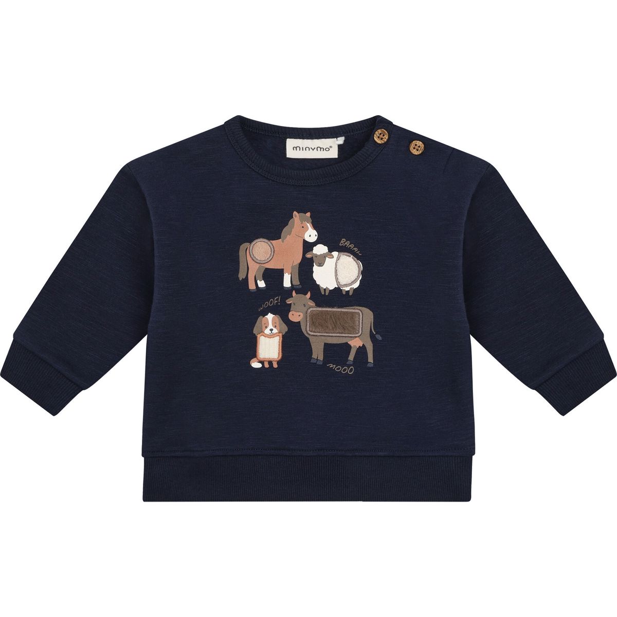 Minymo Sweatshirt LS dark sapphire (7997) 86 114417-7997-86
