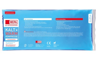 WEPA Apothekenbedarf GmbH & Co KG KALT-WARM Kompresse 12x29 cm 1 St 04861851