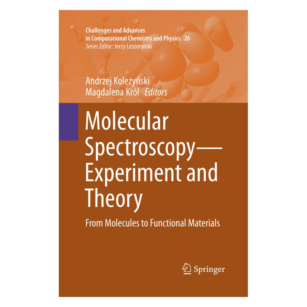 Springer Molecular Spectroscopy-Experiment and Theory (Englisch, Softcover, Andrzej Kolezynski, Magdalena Król) (56112987)