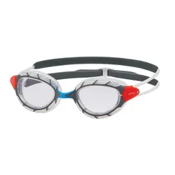 Zoggs Schwimmbrille Predator - Regular Fit - Farbe: Clear / Grey / ...