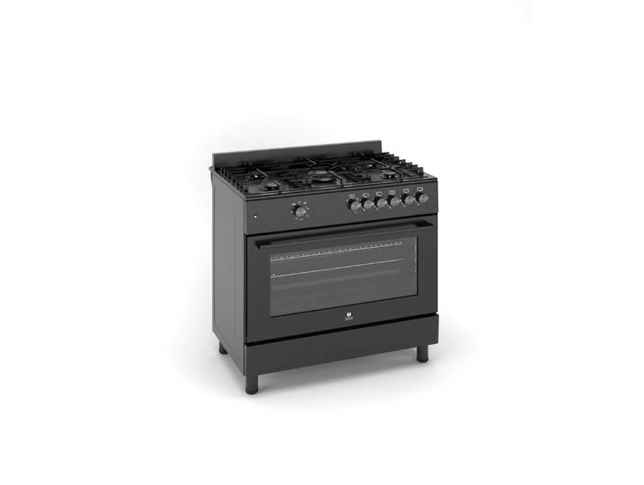 Gasline Gas-Standherd Gasline Gas-Standherd GAG90GOINNB Schwarz Matt 90 cm mit Gasbackofen