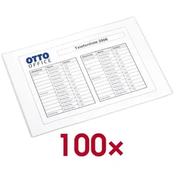 OTTO Office Laminierfolien A5 100 Stück 125 mic transparent, 15.4x21.6 cm