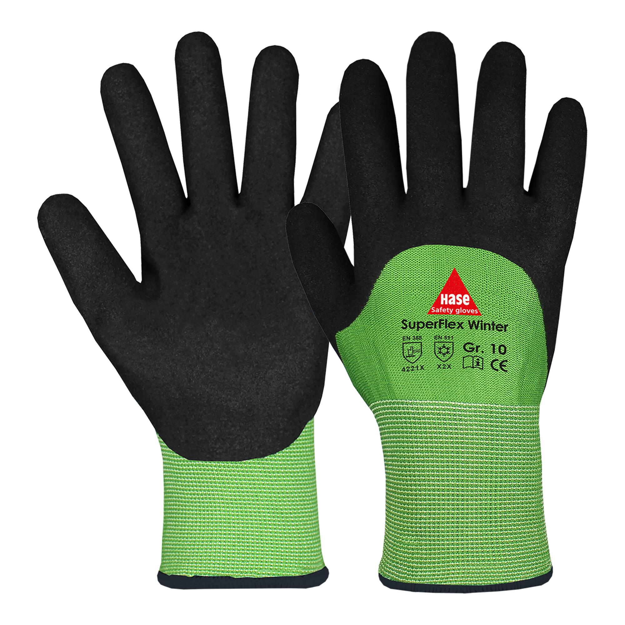 Hase Kälteschutzhandschuhe Superflex Winter Größe 8, Nylon (508620-8)
