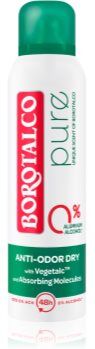 Borotalco Pure Original Desodorizante em spray sem amoniaco 150 ml. Pure Original