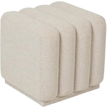 WHI Square Fabric Ottoman