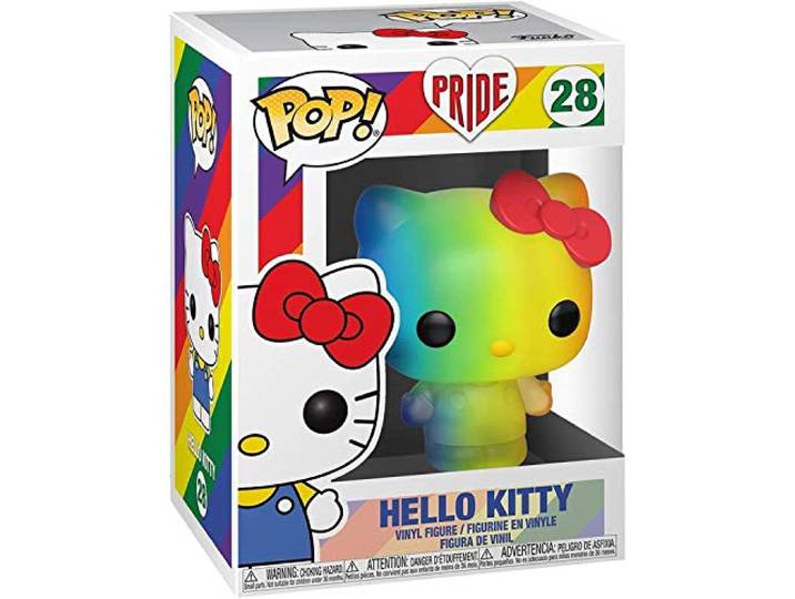 Funko POP! Sanrio 2020-Hello Pride 2020 Hello Kitty - Regenboog - Vinyl verzamelfiguur - Cadeau-idee - Officiële Handelsgoederen - Speelgoed voor Kinderen en Volwassenen - Modelfiguur voor