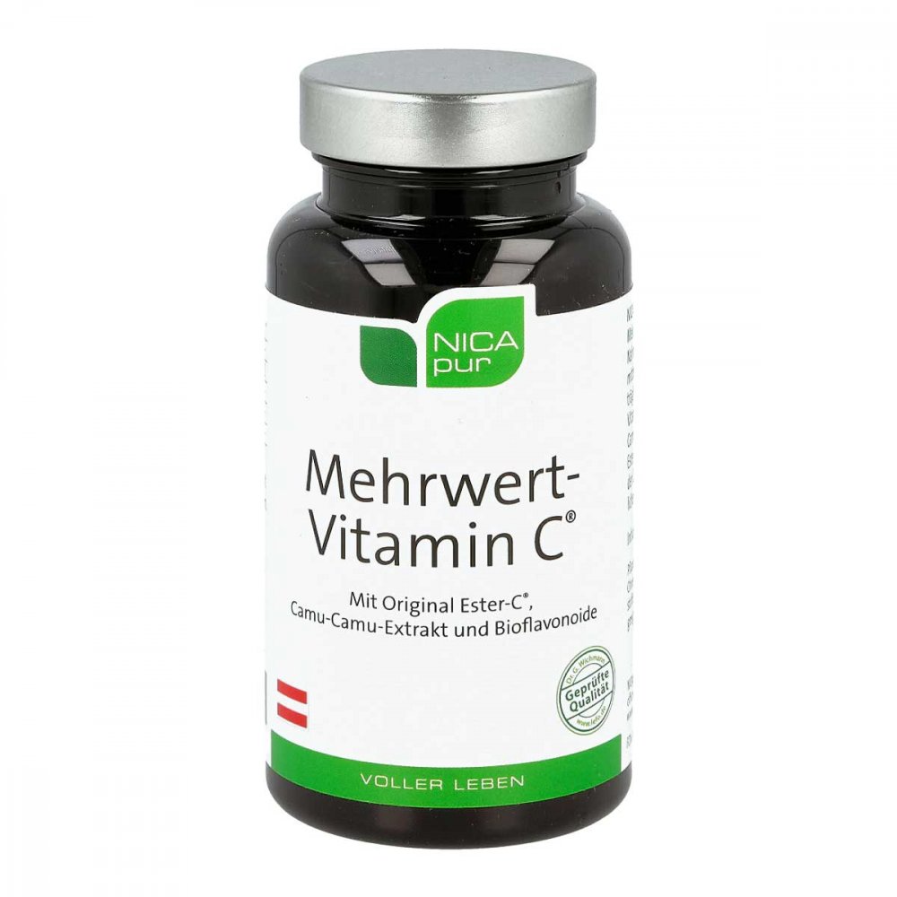 NICApur Micronutrition GmbH Nicapur Mehrwert-vitamin C Kapseln 12412156