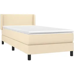 vidaXL, Boxspringbett, Lucan (Vertikale Streifen) (200 x 200 cm)