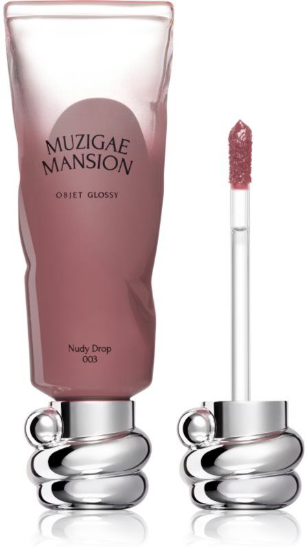 MUZIGAE MANSION Objet Glossy hydrating lip gloss shade 003 Nudy Drop 6 g