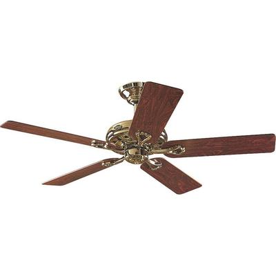 Hunter Savoy MP Deckenventilator (Ø) 132 cm Flügelfarbe: Rosenholz Gehäusefarbe (Details): Messing
