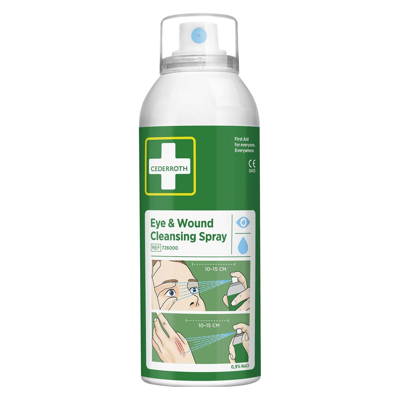 Cederroth Rensespray Øje &amp Sår, 150 ml (ORK726000)