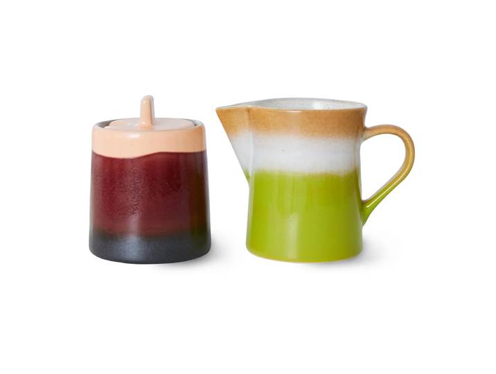 HKliving - 70's Milch und Zucker-Set, foreland