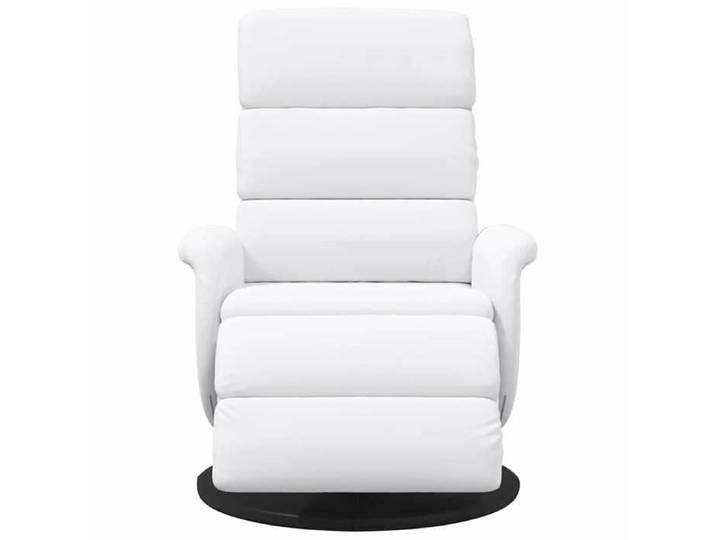 Fauteuil relax - Blanc - Fauteuil inclinable - maximale : 110 kg - Blanc 98x71x106 cm PU F7708