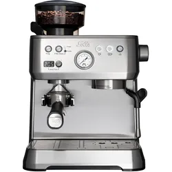Solis Grind & Infuse Perfetta, Siebträgermaschine, Silber