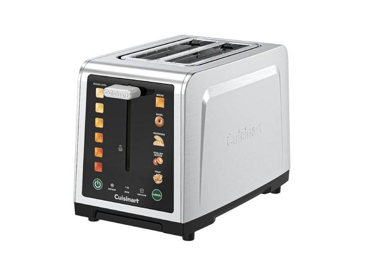 Cuisinart RBT2200E 2 Slot Colour Film Toaster Edelstahl