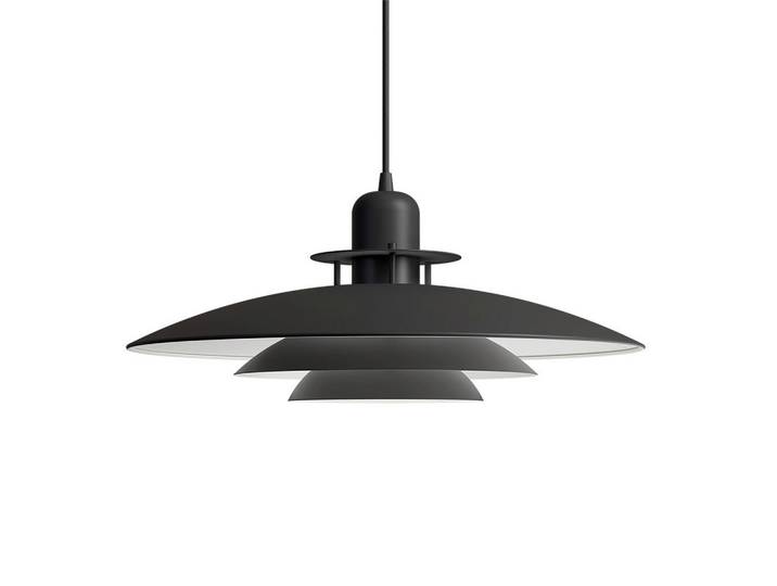 Belid Hängeleuchte Primus V, Schwarz, Metall, rund, 300 cm, Handmade in Europe, Europäischer Sicherheitsstandard, Schutzklasse II (Schutzisoliert), Lampen & Leuchten, Innenbeleuchtung, Hängeleuchten, Pendelleuchten