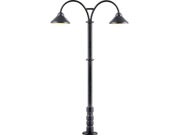 Viessmann Modelltechnik H0 perronlamp dubbel klaar model 6109 1 st.