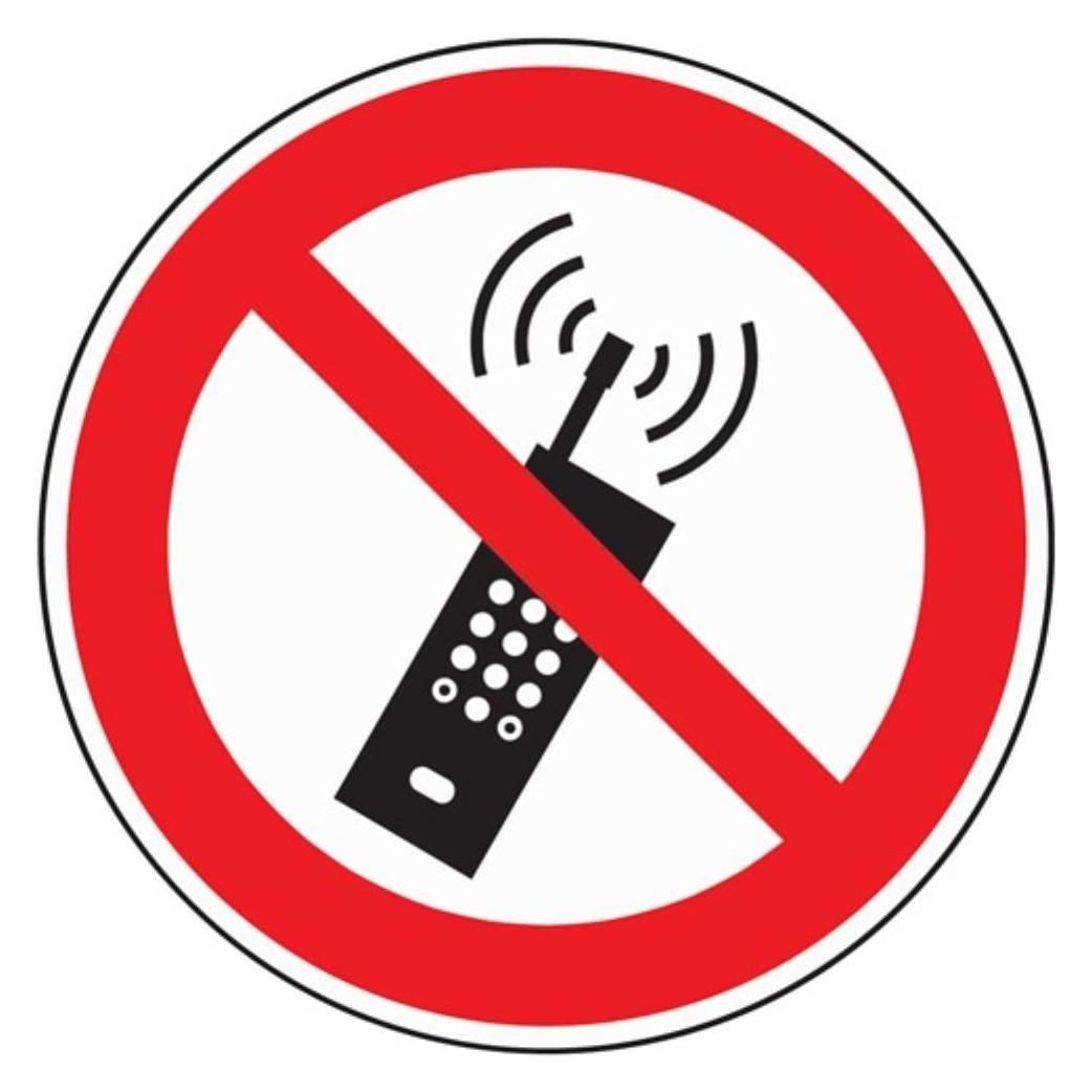 HP Autozubehör Verbotszeichen Mobilfunk verboten (3000277540)