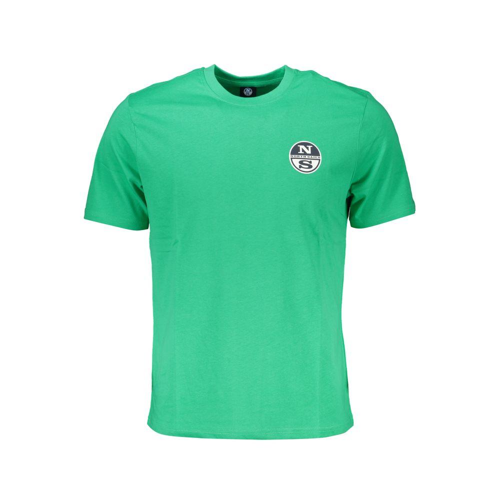 Rundhals T-Shirt mit kurzen Ärmeln