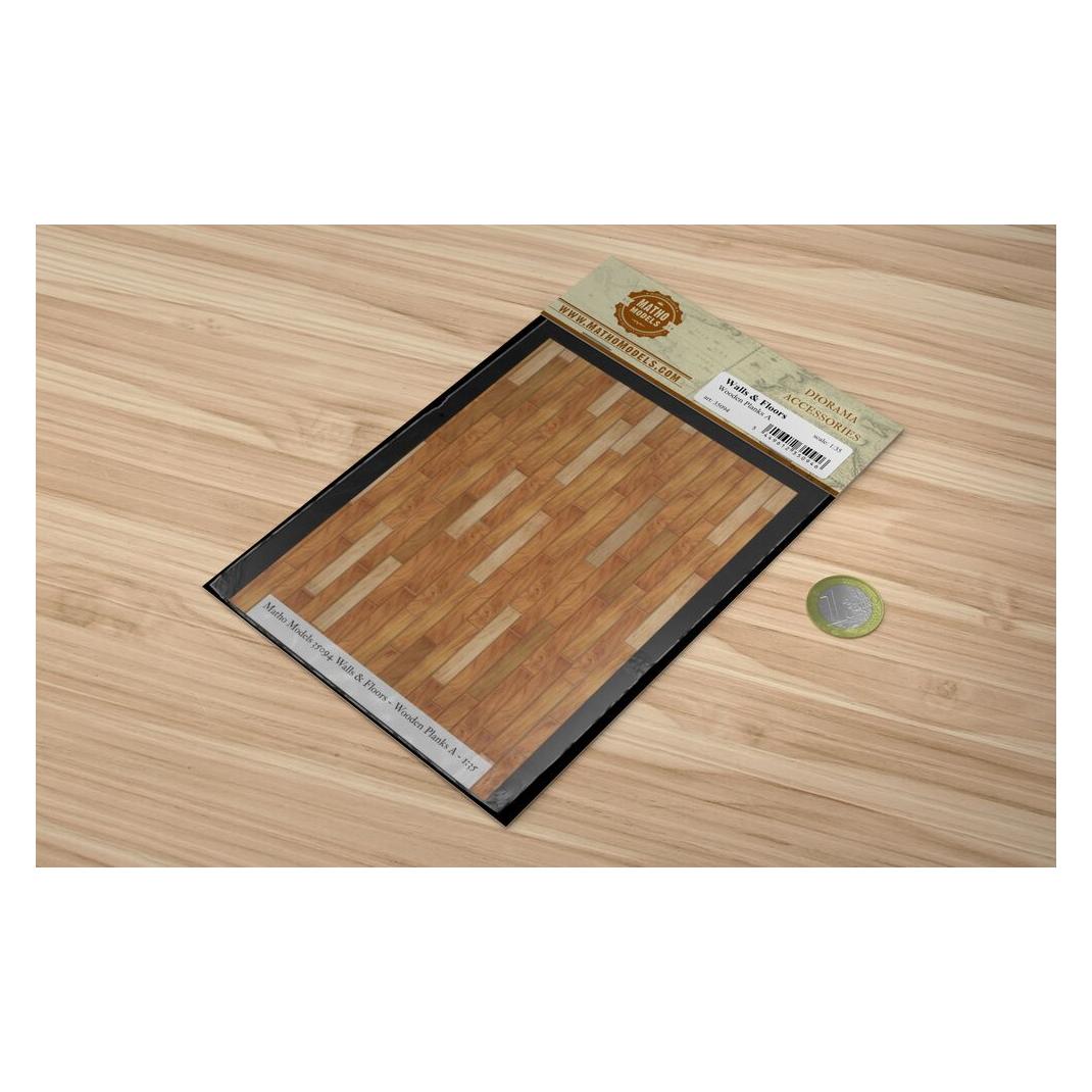 Matho Models Walls & Floors - Wooden Planks A (35094)