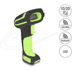 DELOCK Industrie Barcode Scanner 1D2D 433MHzBluetooth