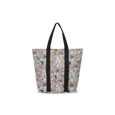 Shopper CODELLO "Codello Tasche", Damen, grau, Obermaterial: 100% Baumwolle CO., Taschen Shopper, aus robustem Jacquard-Gewebe