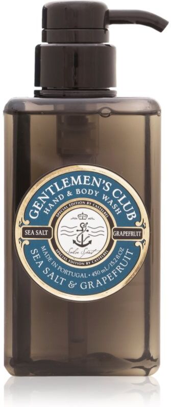 Castelbel Gentlemen's Club Sea Salt & Grapefruit liquid soap for hands and body 450 ml