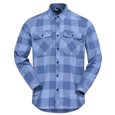 Norrøna - Femund Flannel Lightweight Shirt - Hemd Gr L blau