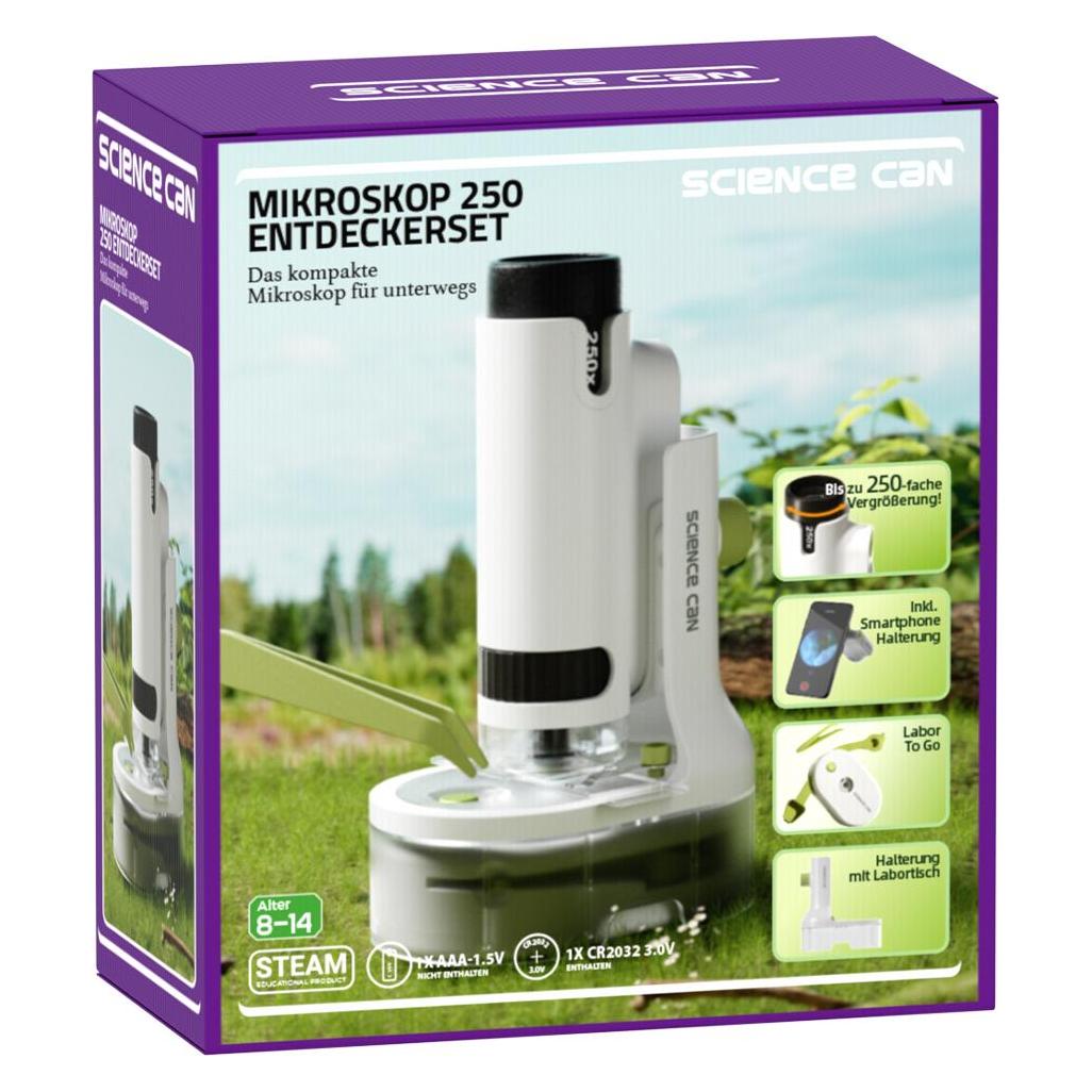 Science Can Mikroskop Entdeckerset mit Smartphonhalterung (62433682)