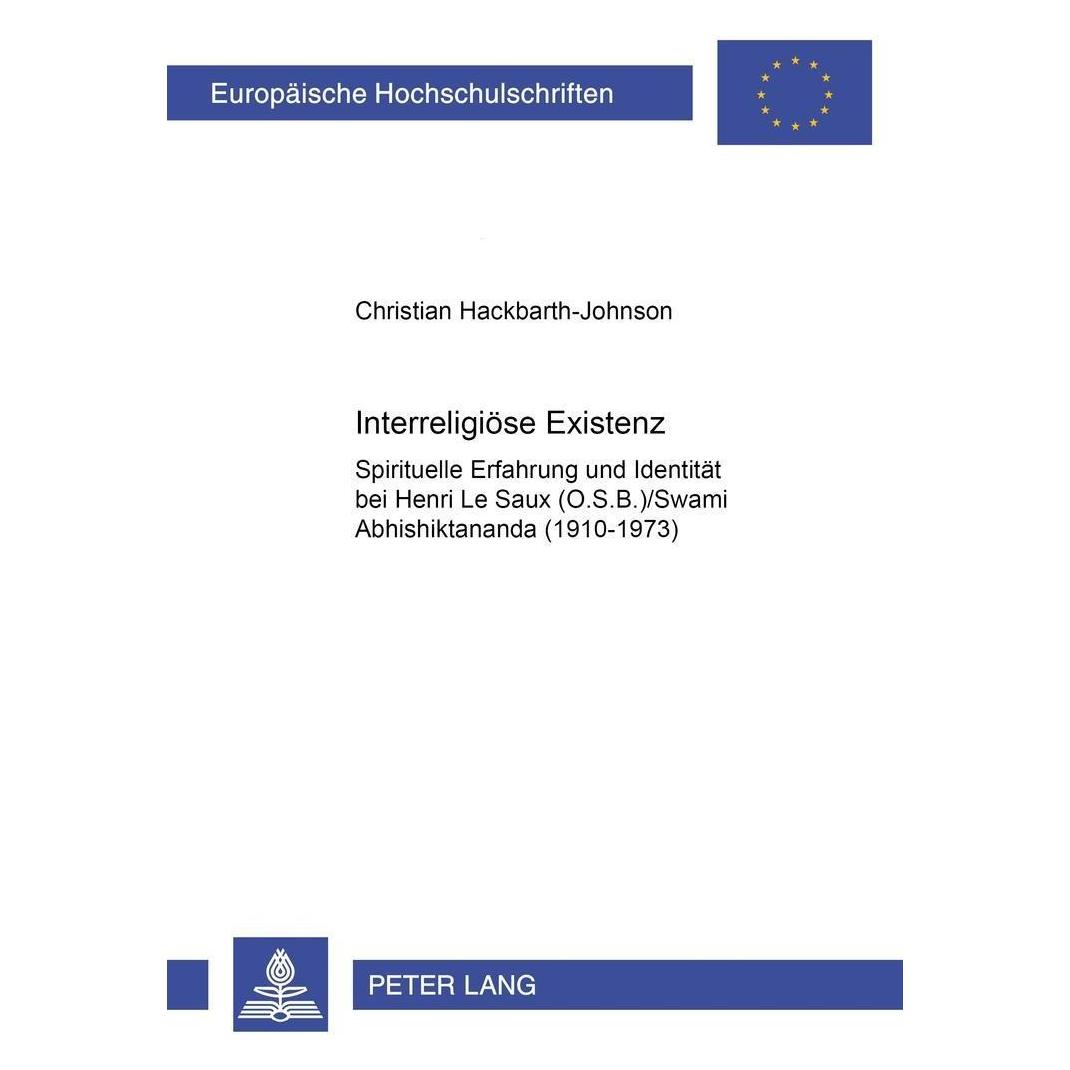 Peter Lang Interreligiöse Existenz (54571304)