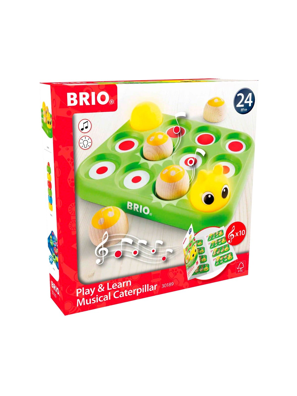 Brio 30189 Musikspiel Raupe