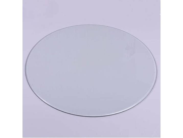 Klare Runde Tischplatte Aus Glass,Runde Tischplatte Aus Gehärtetem Glass Gehärtet Durch Fab-Glas Und Spiegel, Vielseitig Einsetzbar, Ersatz-Tischplatte Aus Glass(70CM (28IN))