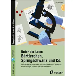 Baur:Unter der Lupe: Bärtierchen, Sprin, Schulbücher von Armin Baur