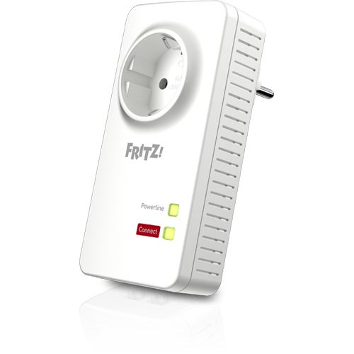 AVM FRITZ!Powerline 1220E 1200 MBit/s 2x LAN 10/100/1000 1er Pack weiss