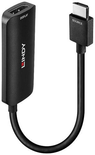 LINDY 38327 HDMI / DisplayPort Konverter [1x HDMI - 1x DisplayPort] Schwarz