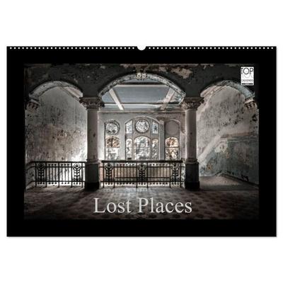 Lost Places - vergessene orte vergessener glanz (Wandkalender 2026 DIN A2 quer), CALVENDO Monatskalender