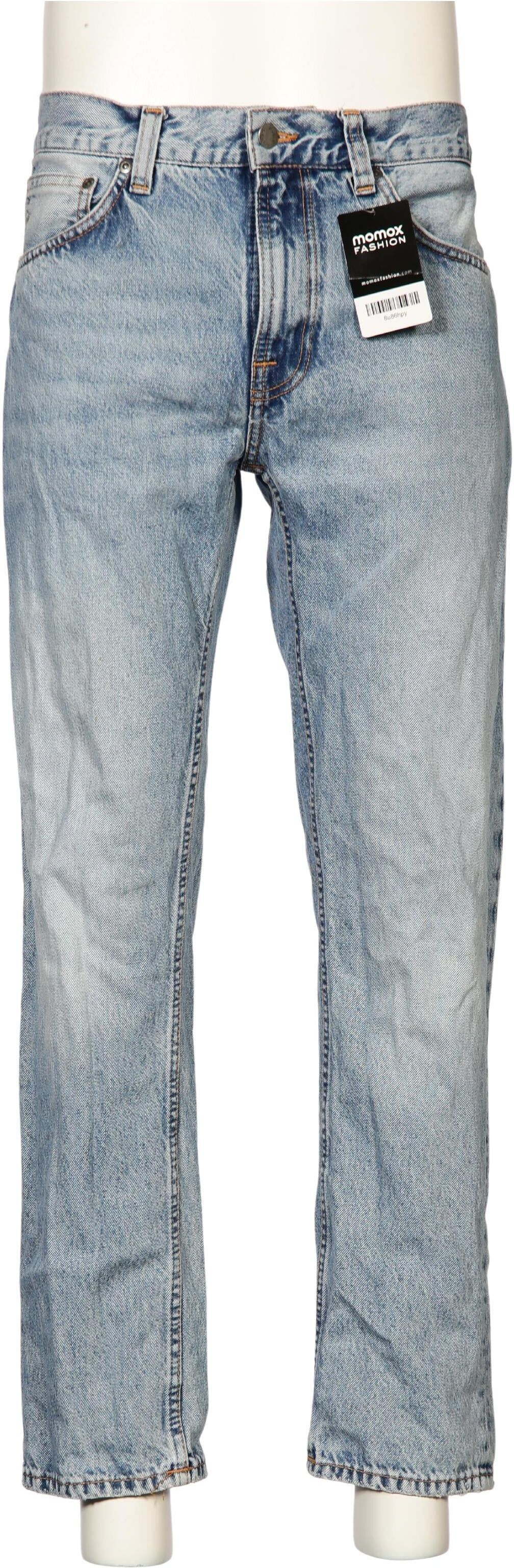 Nudie Jeans Herren Jeans, Hellblau, Gr. W32, Baumwolle - Second Hand