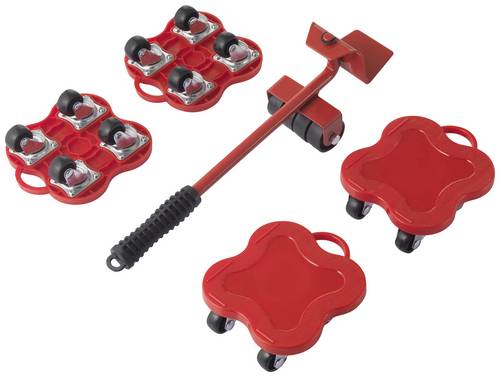 TOOLCRAFT TO-7753734 Möbel-Heber und Transportroller Set Traglast (max.): 400kg