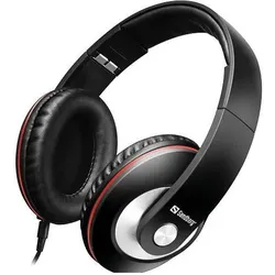 Sandberg Play n Go (Kabelgebunden), Gaming Headset, Schwarz