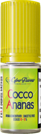 Cyber Flavour Cocco Ananas Aroma Concentrato 10ml