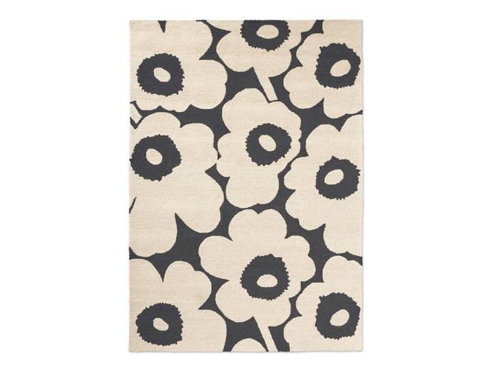 Außenteppich Marimekko Unikko Brink & Campman grau, Designer Maija Isola, 200x1.1 cm