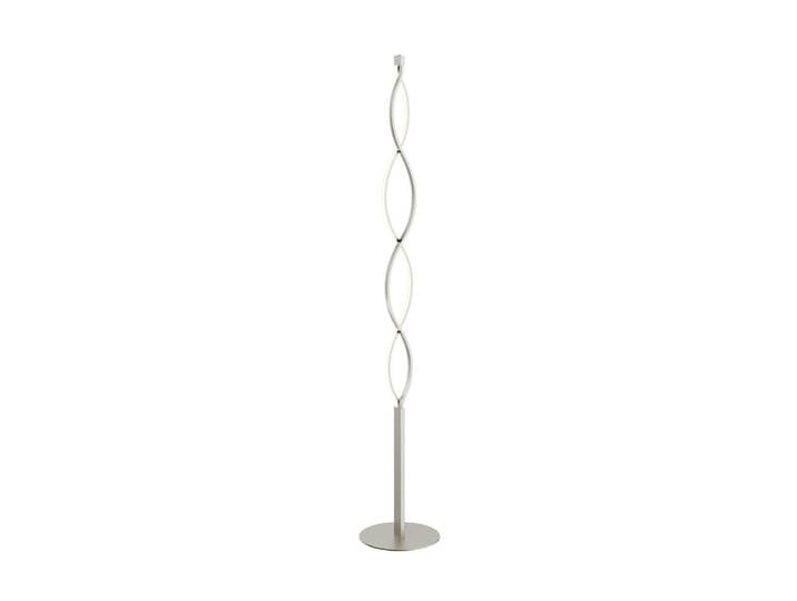 Lampadaire led en plastique gris