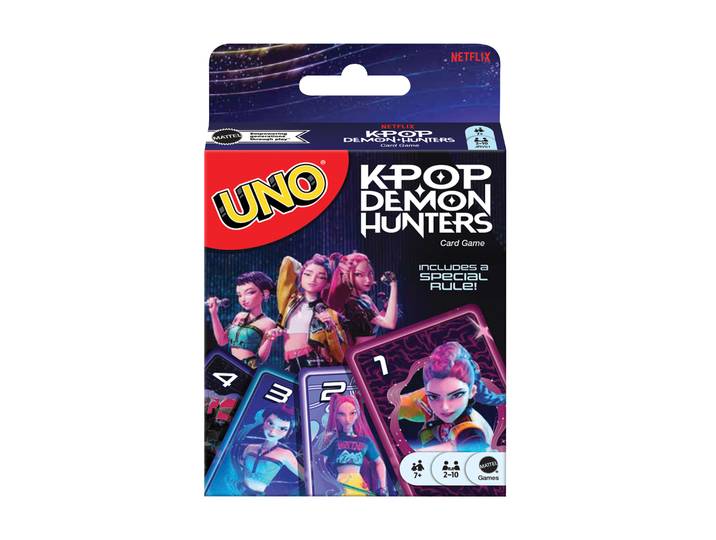 Uno KPop Demon Hunters MATTEL