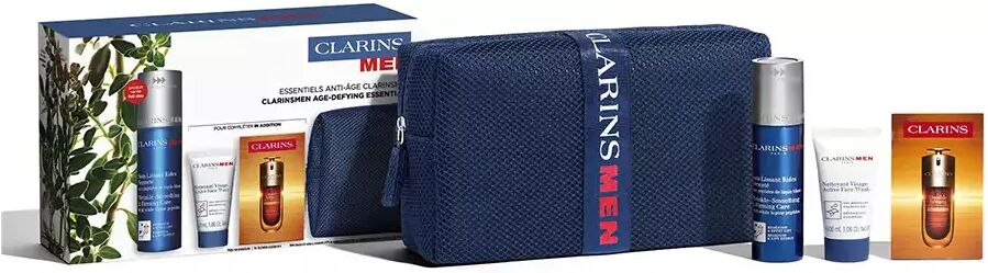 Clarins Men's Gift Set: Anti-aging and Firming Gel Cream + Men's