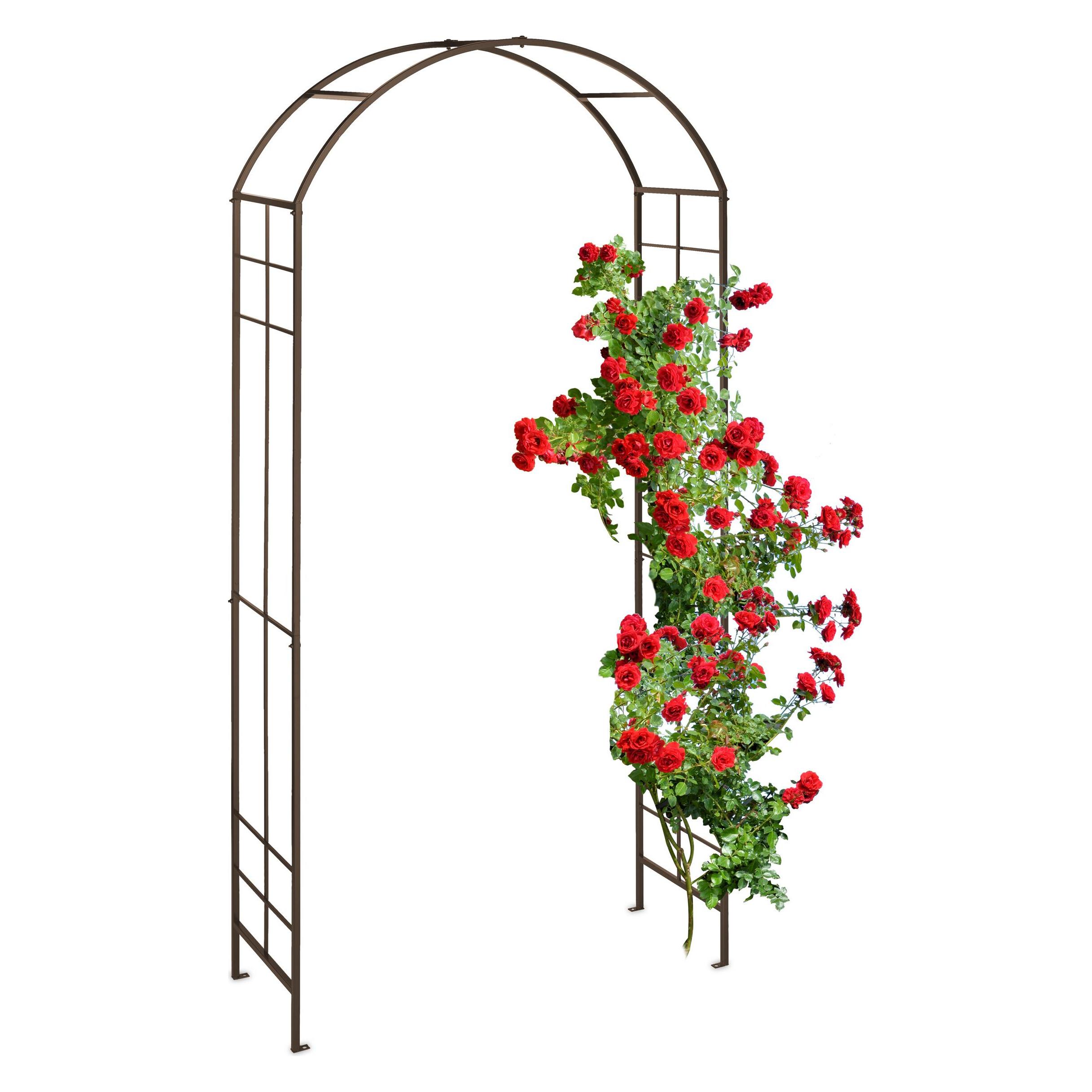 Relaxdays Rosenbogen (41 cm, 110 cm) (4052025482619)