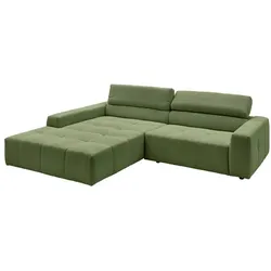 Portobello Ecksofa Hamilton Cord Moos