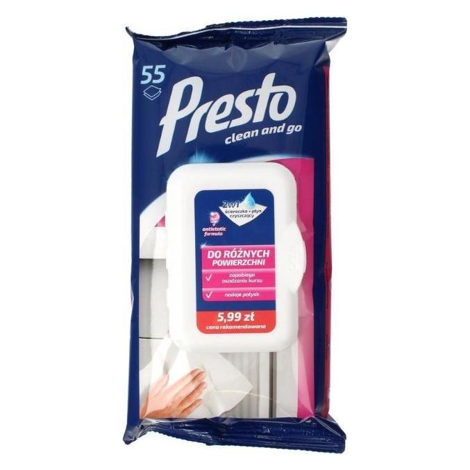 Presto Tücher an verschiedenen Oberflächen, 55 Stücke (getroffen) (55 Stk.) (5900095028772)